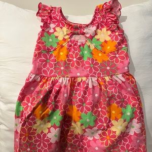 Toddler Pink Floral Dress